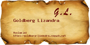Goldberg Lizandra névjegykártya